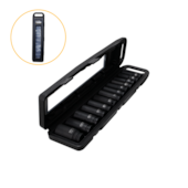 JOGO DE SOQUETES DE IMPACTO LONGO 1/2" 10MM A 27MM COM 13 PECAS - ROTTA