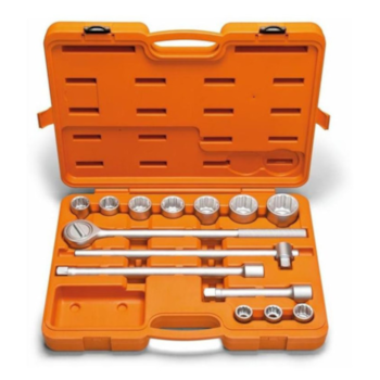 JOGO DE SOQUETES E ACESSÓRIOS ENCAIXE 3/4" 14 PEÇAS - 44853214 TRAMONTINA JOGO DE SOQUETES E ACESSÓRIOS ENCAIXE 3/4" 14 PEÇAS - 44853214 TRAMONTINA