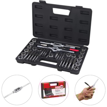 JOGO MACHO/COSSINETE C/ 40PCS 954 - 5399040000 VONDER JOGO MACHO/COSSINETE C/ 40PCS 954 - 5399040000 VONDER