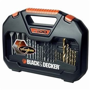 JOGO PARA FURAR E PARAFUSAR A7187-XJ  BLACK DECKER