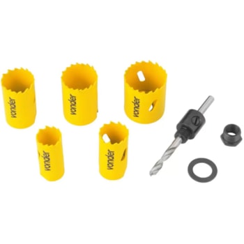 JOGO SERRA COPO BIMETAL C/ 7PCS SCV 400 - 3511000040 VONDER JOGO SERRA COPO BIMETAL C/ 7PCS SCV 400 - 3511000040 VONDER