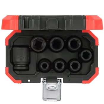 JOGO SOQUETE DE IMPACTO SET 1/2" 10-24MM 8PÇS R63003008 - 3300575 GEDORE RED JOGO SOQUETE DE IMPACTO SET 1/2" 10-24MM 8PÇS R63003008 - 3300575 GEDORE RED