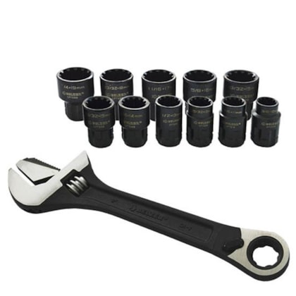 JOGO SOQUETE VORTEX X6 CH AJUST BELZER MM POL - CPTAW8B BELZER JOGO SOQUETE VORTEX X6 CH AJUST BELZER MM POL - CPTAW8B BELZER
