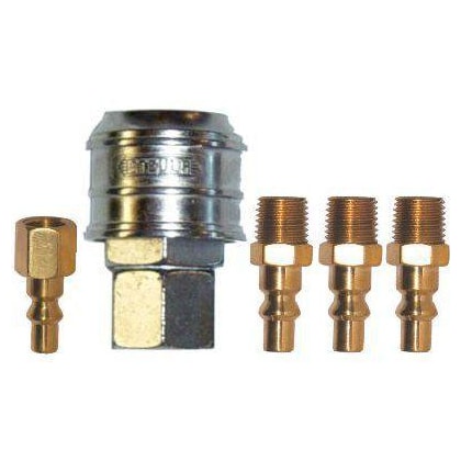 KIT 1 ENGATE + 3 PINOS 1/4" MACHO + 1 PINO 1/4" FEMEA MS 17-11 - STEULA