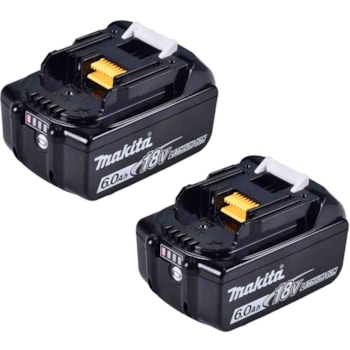 KIT 2 BAT BL1860B + CARREG DC18SD + MALETA - KITMAK1860B MAKITA KIT 2 BAT BL1860B + CARREG DC18SD + MALETA - KITMAK1860B MAKITA
