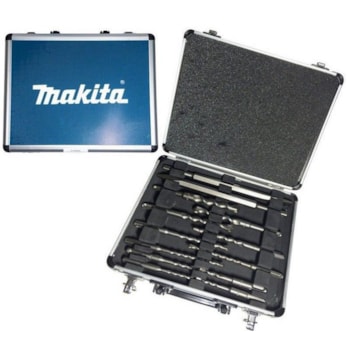 KIT COM 13 PEÇAS BROCA + PONTEIRA + TALHADEIRA SDS PLUS D-42400 MAKITA