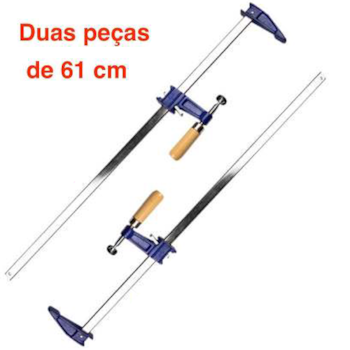 KIT COM 2 GRAMPOS SARGENTO PARA MARCENEIRO 61CM - 1868060 IRWIN KIT COM 2 GRAMPOS SARGENTO PARA MARCENEIRO 61CM - 1868060 IRWIN