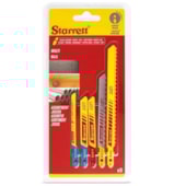 KIT COM 5 SERRAS TICO-TICO BI-METAL - BU2 STARRETT KIT COM 5 SERRAS TICO-TICO BI-METAL - BU2 STARRETT