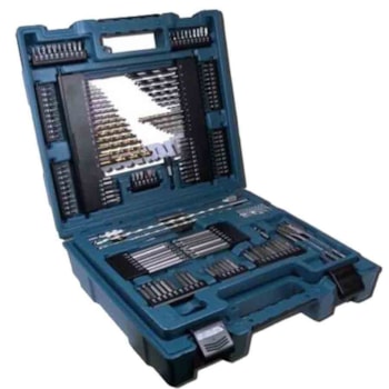 KIT DE ACESSÓRIOS 200 BROCAS E BITS - D-37194 MAKITA KIT DE ACESSÓRIOS 200 BROCAS E BITS - D-37194 MAKITA
