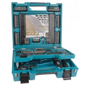 KIT DE ACESSÓRIOS 200 BROCAS E BITS - D-37194 MAKITA KIT DE ACESSÓRIOS 200 BROCAS E BITS - D-37194 MAKITA