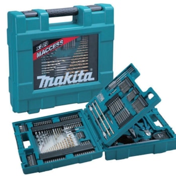 KIT DE ACESSÓRIOS 200 BROCAS E BITS - D-37194 MAKITA KIT DE ACESSÓRIOS 200 BROCAS E BITS - D-37194 MAKITA