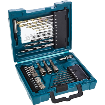 KIT DE ACESSÓRIOS COM 34 PEÇAS - D-36980 MAKITA KIT DE ACESSÓRIOS COM 34 PEÇAS - D-36980 MAKITA