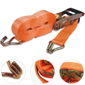 KIT DE AMARRAÇÃO DE 5 TONELADAS 50MM X 09MT GANCHO J LARANJA - 021111185005 ITACORDA