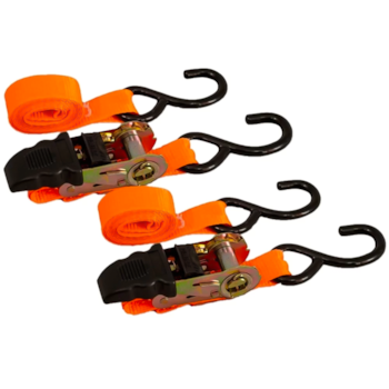 KIT DE AMARRAÇÃO MULTIUSO LARANJA 25MM 0,8T 4,6M COM 2 PEÇAS - 02111412501 ITACORDA