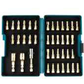 KIT DE BITS TORÇÃO COM 40PÇS - B-69543 MAKITA KIT DE BITS TORÇÃO COM 40PÇS - B-69543 MAKITA