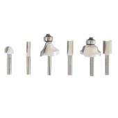 KIT DE FRESAS ENCAIXE DE 1/4" 6 PÇS - D-53578 MAKITA KIT DE FRESAS ENCAIXE DE 1/4" 6 PÇS - D-53578 MAKITA