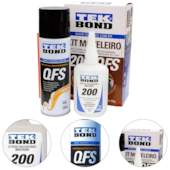 KIT MOVELEIRO ADESIVO INSTANTÂNEO 100G + ACELERADOR QFS 100ML - 20501003000 TEKBOND KIT MOVELEIRO ADESIVO INSTANTÂNEO 100G + ACELERADOR QFS 100ML - 20501003000 TEKBOND