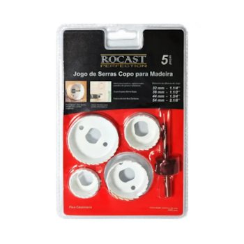 KIT SERRA COPO 32-54MM P/ MADEIRA - 97,0003 ROCAST