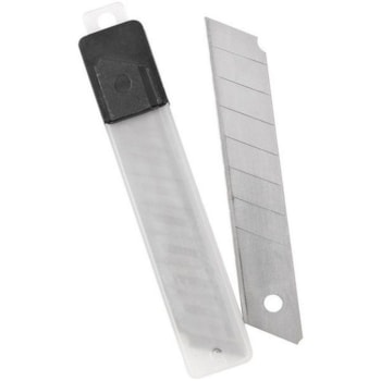 LÂMINA DE REPOSIÇÃO P/ ESTILETE 18MM - VONDER 3599180000 LÂMINA DE REPOSIÇÃO P/ ESTILETE 18MM - VONDER 3599180000