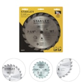 LÂMINA DE SERRA CIRCULAR 7-1/4" 18 DENTES - STA7717 STANLEY LÂMINA DE SERRA CIRCULAR 7-1/4" 18 DENTES - STA7717 STANLEY