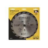 LÂMINA DE SERRA CIRCULAR 7-1/4" 18 DENTES - STA7717 STANLEY LÂMINA DE SERRA CIRCULAR 7-1/4" 18 DENTES - STA7717 STANLEY