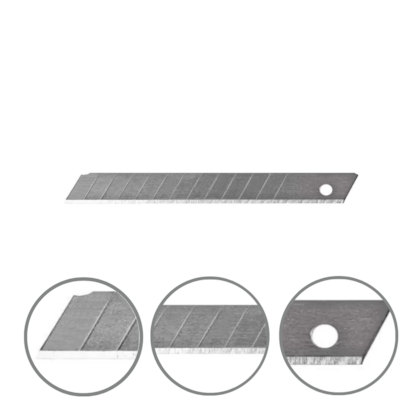 LÂMINA P/ ESTILETE 18MM (BLISTER COM 10 PEÇAS) - 222,0002 NOLL LÂMINA P/ ESTILETE 18MM (BLISTER COM 10 PEÇAS) - 222,0002 NOLL