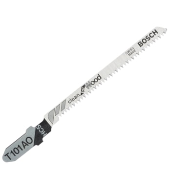 LÂMINA PARA SERRA TICO TICO T101AO CLEAN FOR WOOD - 2608667304 BOSCH LÂMINA PARA SERRA TICO TICO T101AO CLEAN FOR WOOD - 2608667304 BOSCH