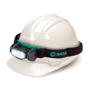 LANTERNA DE CABECA RECARREGAVEL 150 LUMENS - SATA LANTERNA DE CABECA RECARREGAVEL 150 LUMENS - SATA