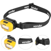LANTERNA DE CABEÇA RECARREGAVEL 200 LUMENS LED COB LCV200 - 8075050200 VONDER LANTERNA DE CABEÇA RECARREGAVEL 200 LUMENS LED COB LCV200 - 8075050200 VONDER