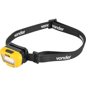 LANTERNA DE CABEÇA RECARREGAVEL 200 LUMENS LED COB LCV200 - 8075050200 VONDER