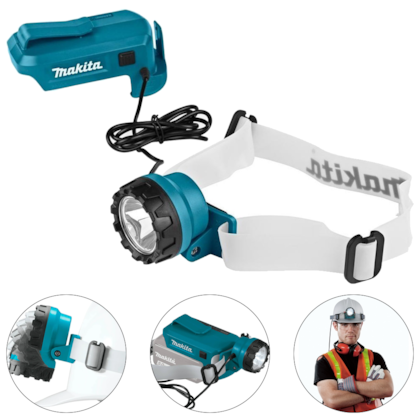 LANTERNA LED PARA CAPACETE 100LM 18V SEM BATERIA E CARREGADOR - DML800 MAKITA LANTERNA LED PARA CAPACETE 100LM 18V SEM BATERIA E CARREGADOR - DML800 MAKITA
