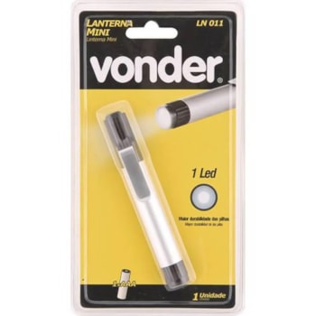 LANTERNA MINI LN 011 - 8075000011 VONDER LANTERNA MINI LN 011 - 8075000011 VONDER