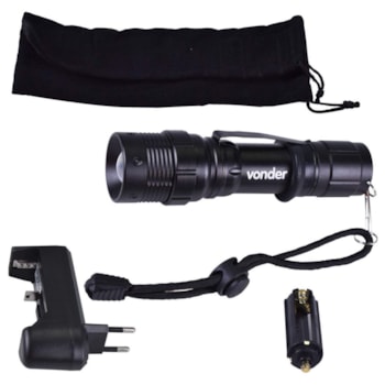 LANTERNA RECAR LED CREE BIVOLT - LRV135 VONDER LANTERNA RECAR LED CREE BIVOLT - LRV135 VONDER