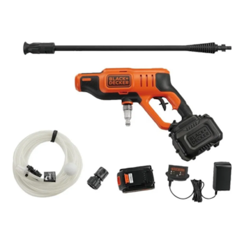LAVADORA A BATERIA 20V MAX 350PSI BIVOLT (TIPO PISTOLA) - BLACK+DECKER