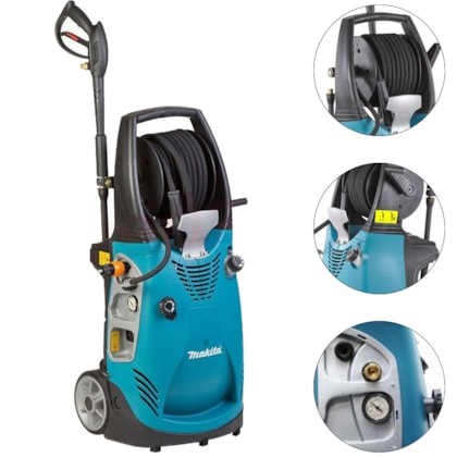 LAVADORA ALTA PRESSAO 1.885LIBRAS  220v - MAKITA HW131 LAVADORA ALTA PRESSAO 1.885LIBRAS  220v - MAKITA HW131