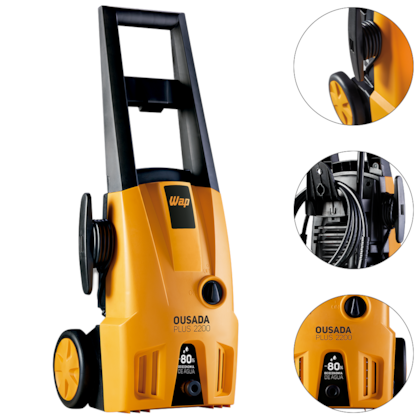 LAVADORA ALTA PRESSÃO E DESOBSTRUIDORA OUSADA PLUS ULTRA 2200 1500W - FW007667 WAP LAVADORA ALTA PRESSÃO E DESOBSTRUIDORA OUSADA PLUS ULTRA 2200 1500W - FW007667 WAP