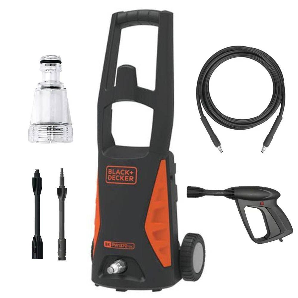 LAVADORA DE ALTA PRESSÃO 1300W - PW1370TDL BLACK + DECKER - HBR Flex