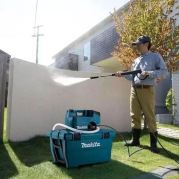 LAVADORA DE ALTA PRESSÃO A BATERIA - DHW080PT2 MAKITA LAVADORA DE ALTA PRESSÃO A BATERIA - DHW080PT2 MAKITA