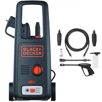 LAVADORA PRESSÃO MAX 1595LIB 1400W  - BW14 BLACK + DECKER