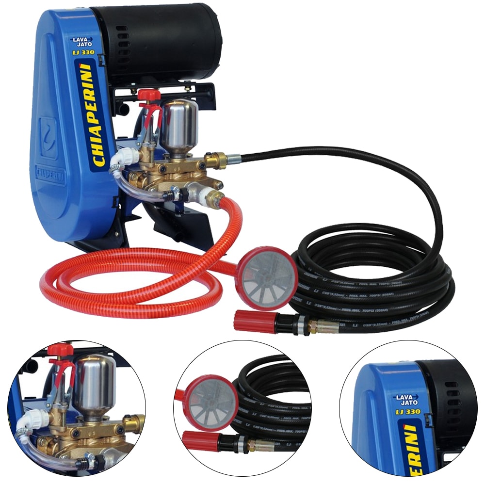 LAVAJATO LJ330 FIXA C/MT 2HP 220/380V C/ MANG 3/8 C/ MOTOR