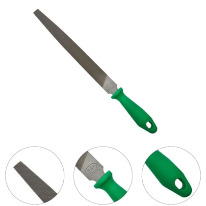 LIMA CHATA BASTARDA 6" COM CABO - 3481BC K&F LIMA CHATA BASTARDA 6" COM CABO - 3481BC K&F