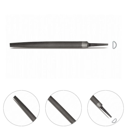 LIMA MECÂNICA MEIA-CANA BASTARDA DE 10" 250MM - L102-110 STARRETT LIMA MECÂNICA MEIA-CANA BASTARDA DE 10" 250MM - L102-110 STARRETT