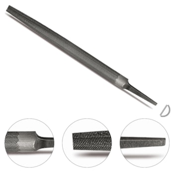 LIMA MECÂNICA MEIA-CANA MURÇA DE 10" 250MM - L102-310 STARRETT LIMA MECÂNICA MEIA-CANA MURÇA DE 10" 250MM - L102-310 STARRETT