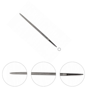 LIMA MECÂNICA REDONDA MURÇA DE 6" 150MM - L105-306 STARRETT LIMA MECÂNICA REDONDA MURÇA DE 6" 150MM - L105-306 STARRETT