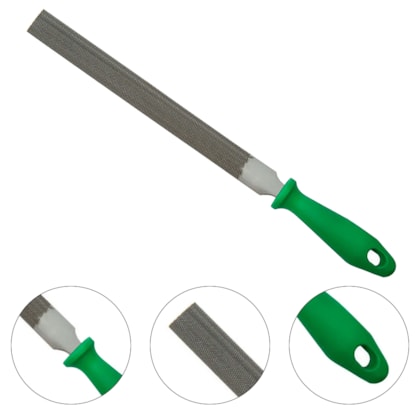 LIMA MEIA-CANA BASTARDA 10" COM CABO - 5007BC K&F LIMA MEIA-CANA BASTARDA 10" COM CABO - 5007BC K&F