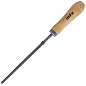LIMA REDONDA BASTARDA 8" 200MM CABO DE MADEIRA 1PC - 1613555 MTX