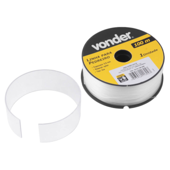 LINHA P/ PEDREIRO 0,80MM X 100M - 3323100080 VONDER LINHA P/ PEDREIRO 0,80MM X 100M - 3323100080 VONDER
