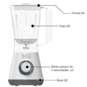 Liquidificador Black E Decker - Le450fb2 Voltagem:220V
