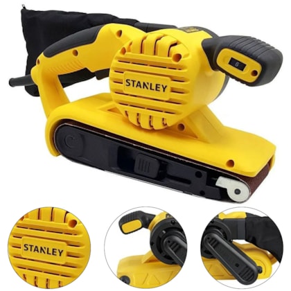 LIXADEIRA DE CINTA 900W 75 X 533mm - SB90 STANLEY LIXADEIRA DE CINTA 900W 75 X 533mm - SB90 STANLEY