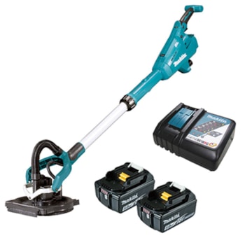 LIXADEIRA DE PAREDE / TETO A BATERIA 18V (225MM) - DSL800RTE MAKITA LIXADEIRA DE PAREDE / TETO A BATERIA 18V (225MM) - DSL800RTE MAKITA